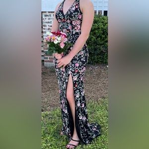 Size 2 prom dress. Brand is Primavera. $300. Worn once
